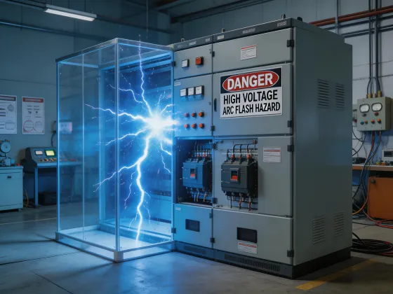 Arc Flash Mitigation Testing